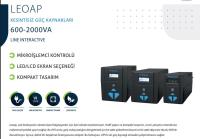 TESCOM LEO1000AP 1000VA 2x12V/7AH LINE INTERACTIVE UPS 900020312
